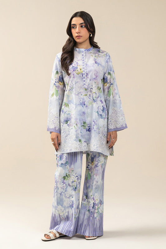 2 PIECE EMBROIDERED LAWN SUIT-AMETHYST GROVE (UNSTITCHED)