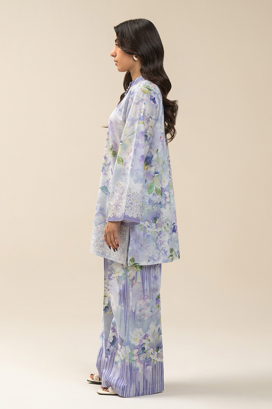 2 PIECE EMBROIDERED LAWN SUIT-AMETHYST GROVE (UNSTITCHED)