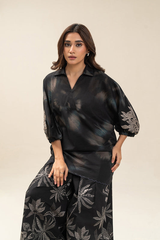 2 PIECE EMBROIDERED LAWN SUIT-FLORAL REVERIE SUIT