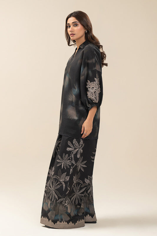 2 PIECE EMBROIDERED LAWN SUIT-FLORAL REVERIE SUIT