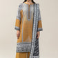 3 PIECE PRINTED LAWN SUIT-MEDALLION DEW SUIT