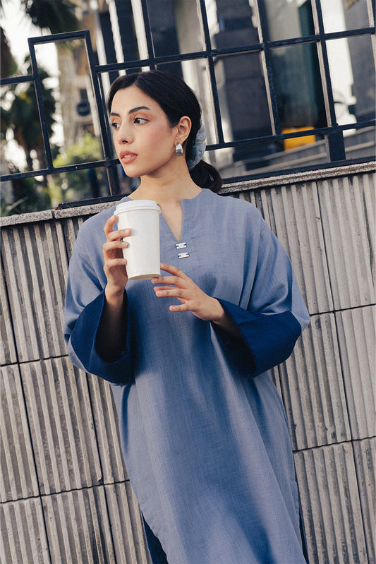 2 PIECE BASIC TWILL SUIT (PRET)